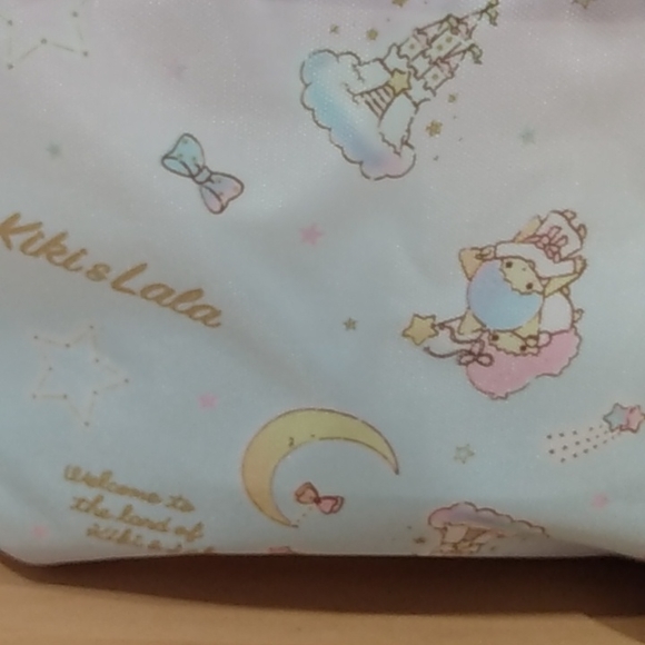 New Sanrio Little Twin Stars Trapezoid Cosmetic bag Case pouch Travel Pencil Cas - Picture 6 of 8